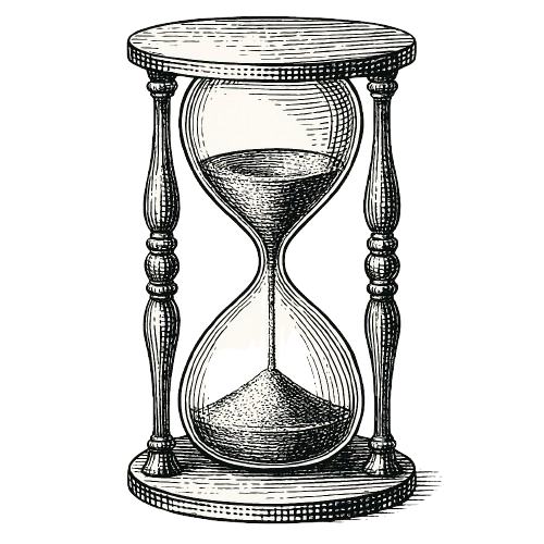 Hourglass background